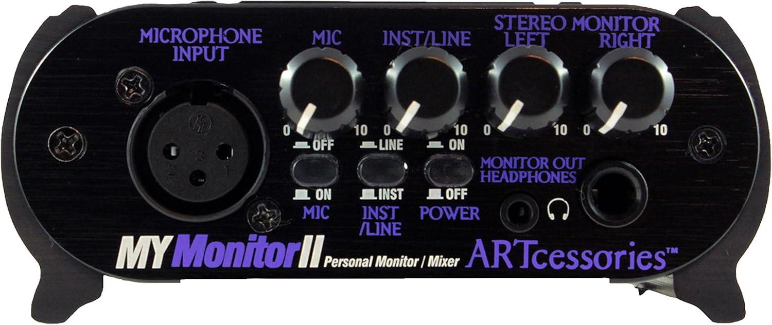 ART MyMONITORII Personal Headphone Monitor Mixer