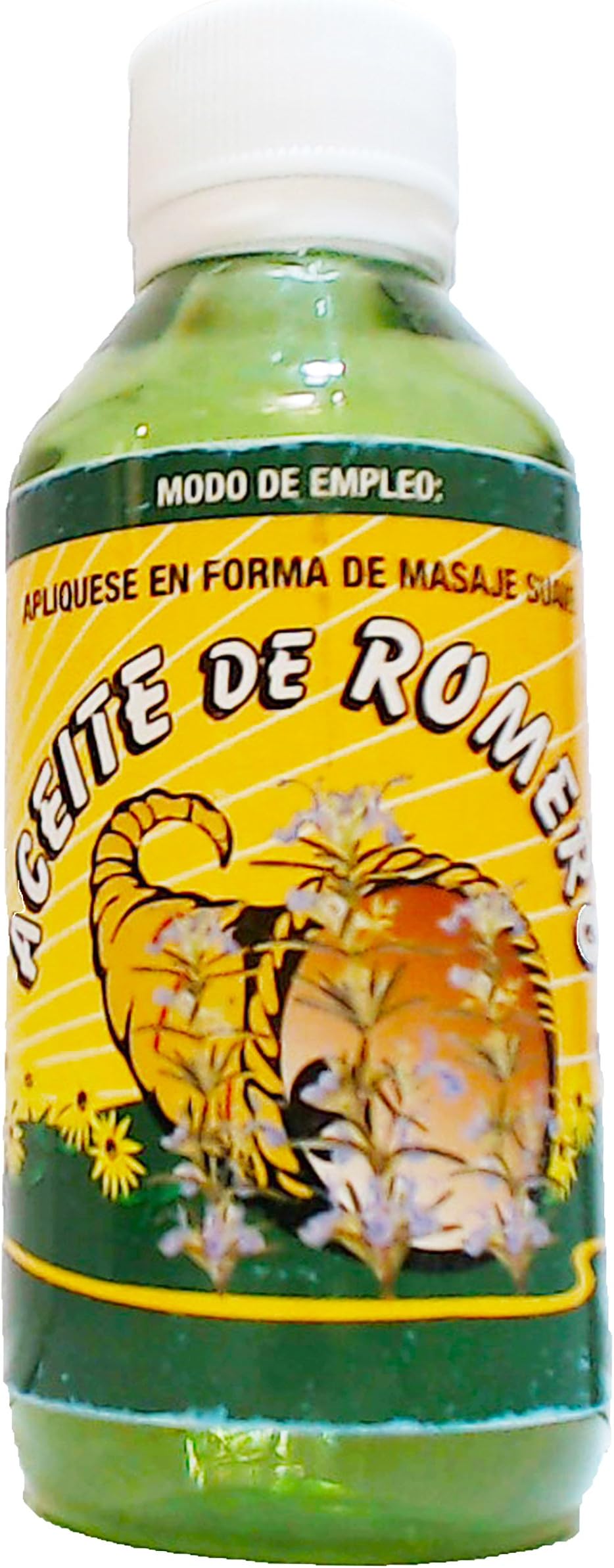 Rosemary oil stimulate hair growth / Aceite de Romero inhibe la caída y la aparición de canas 120 ml 4.oz