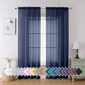 Top 5 Best Blue Curtains for Living Room on Amazon – Simple, Cozy & Affordable 3 5 Best Blue Curtains for Living Room
