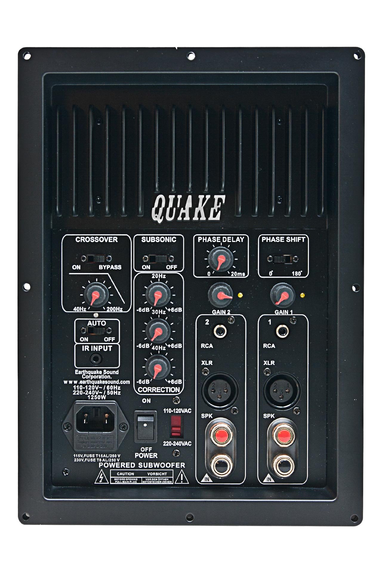 Amazon.co.jp: Earthquake IQ-1500 700ワット RMS @ 8オーム 1500 RMS
