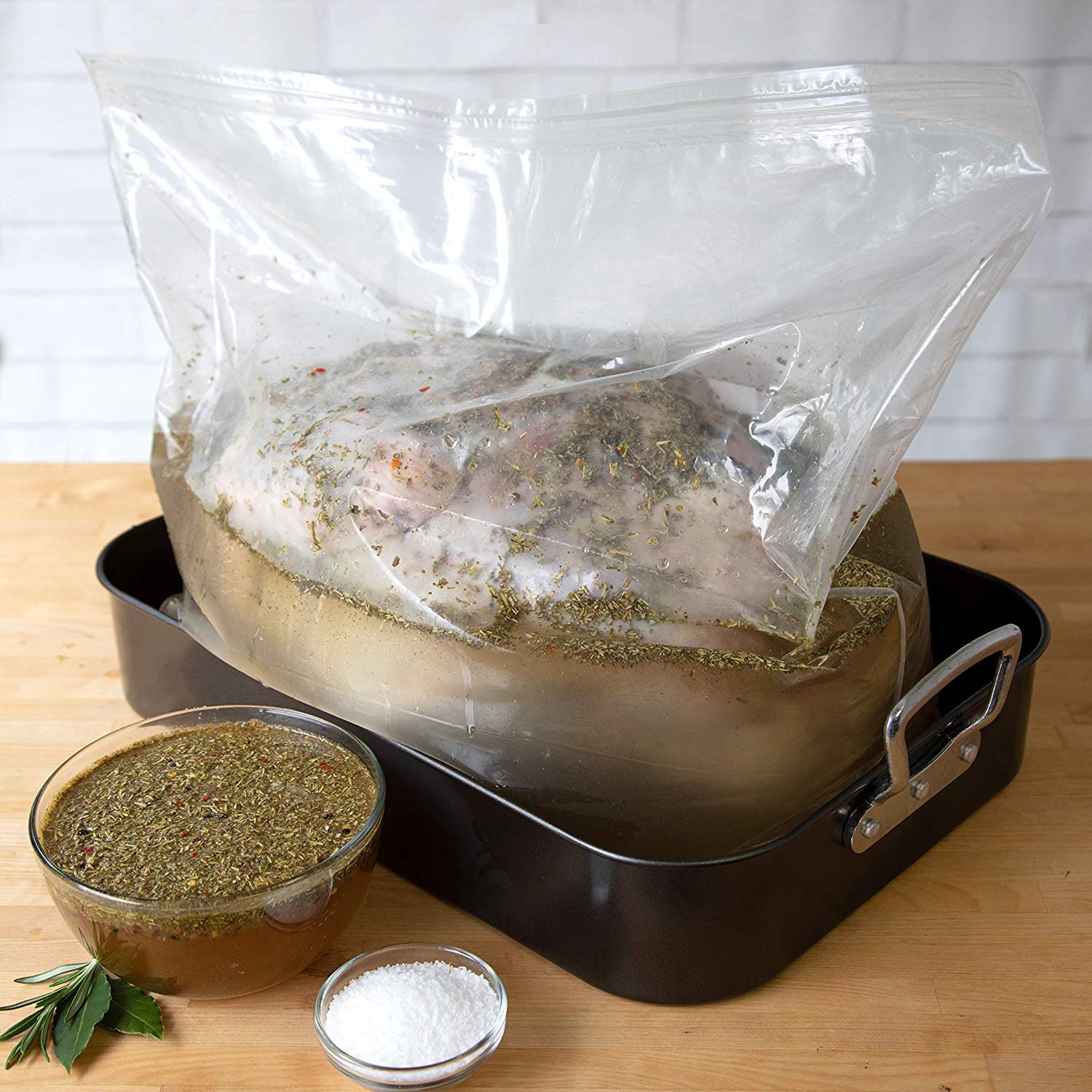 Good Cooking Turkey Brine Kit for up to 20 LB Turkey Includes One
