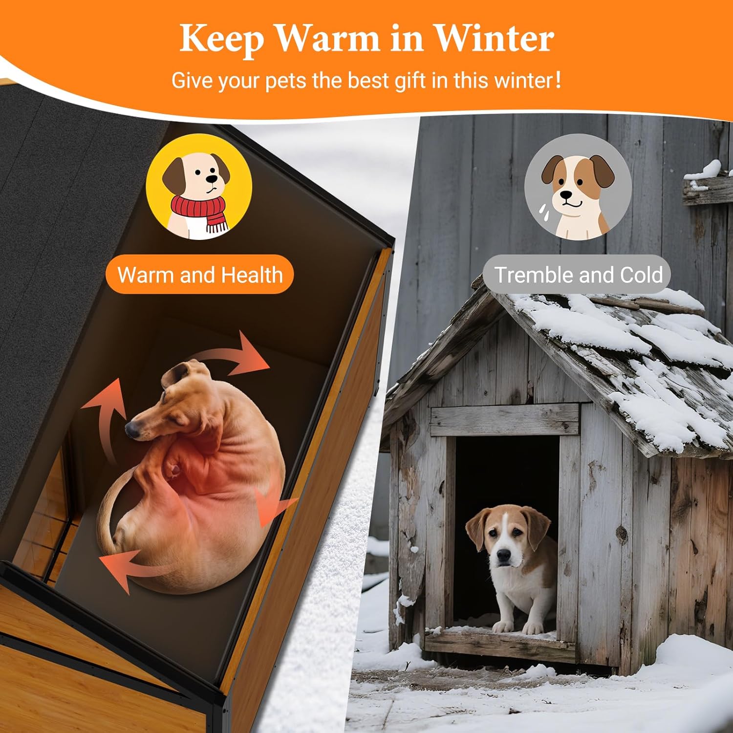 Ultimate Winter Comfort: The Insulated Dog House Review