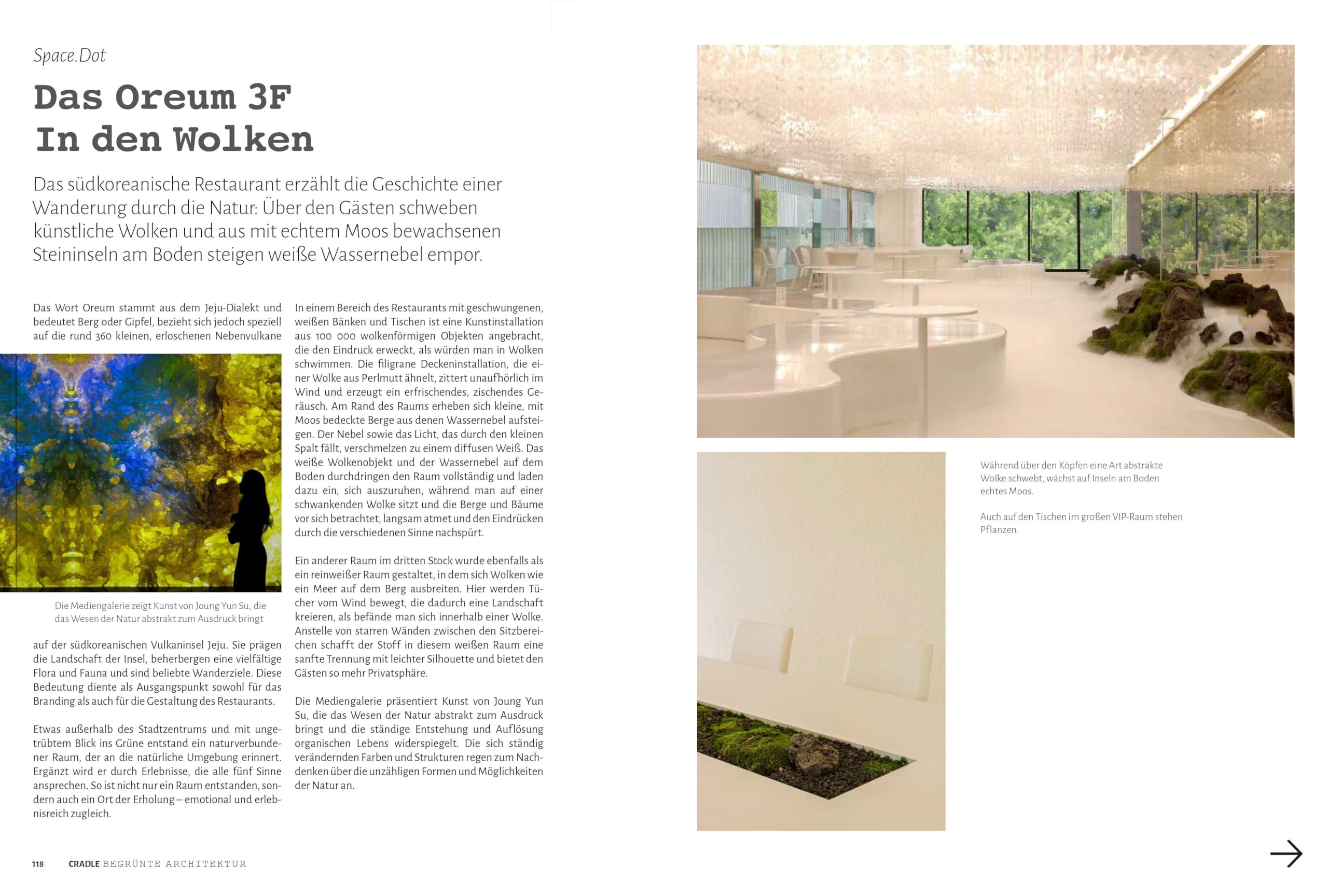 CRADLE Buch: Begrünte Architektur: Fassadenbegrünung Dachbegrünung Innenraumbegrünung