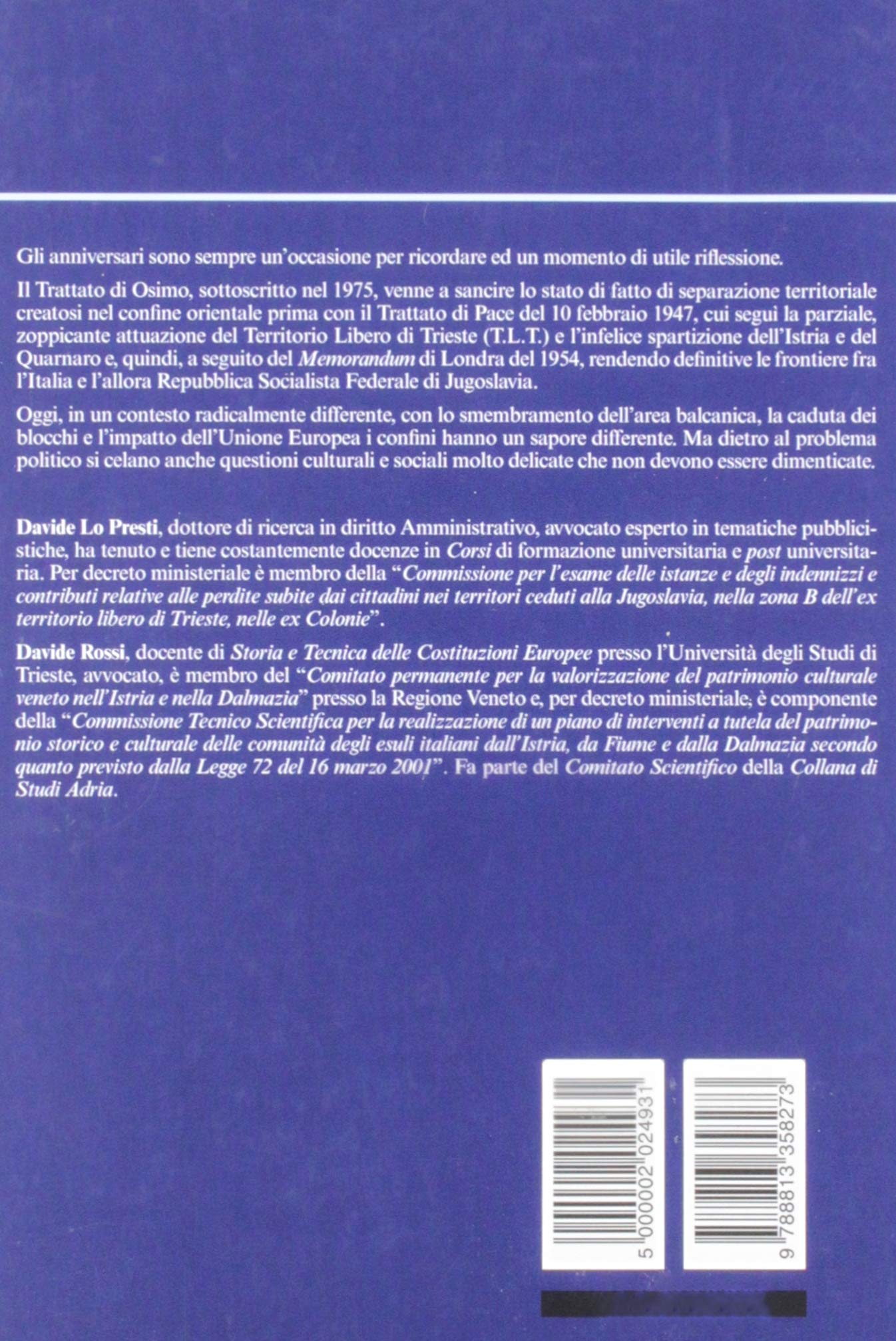 Quarant'anni da Osimo