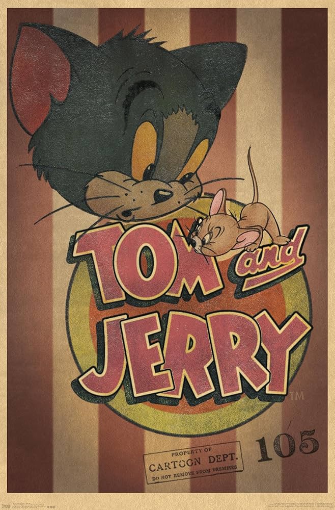 イタリア版☆ビンテージ！「トムとジェリー」「Tom and Jerry