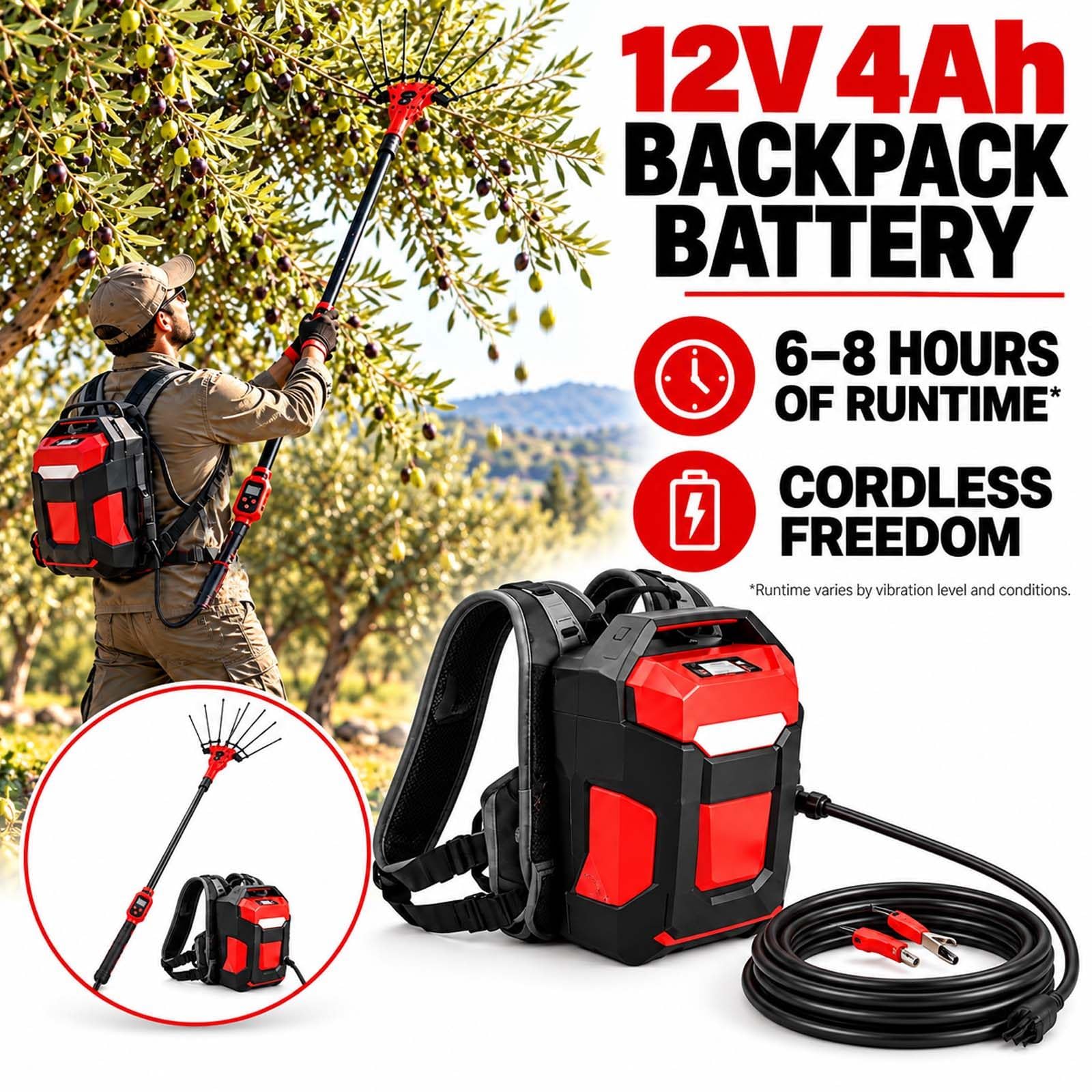 Machine Électrique de Récolte des Olives et de l'Argousier 600W