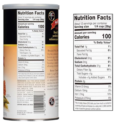 Miniatura 2 de 4C Crumbs-Miga de pan Regular  Sin Gluten  Sabor crujiente  Paquete de valor