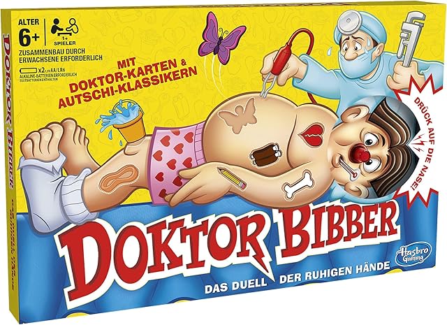 Hasbro Gaming B2176398 - Dr. Bibber Zabawka Dla Dzieci