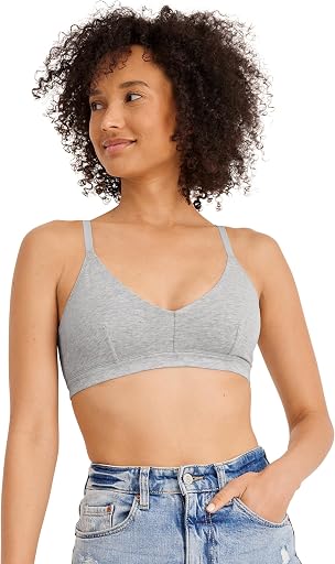 Jockey Women's Bra Organic Cotton Stretch Triangle Bralette