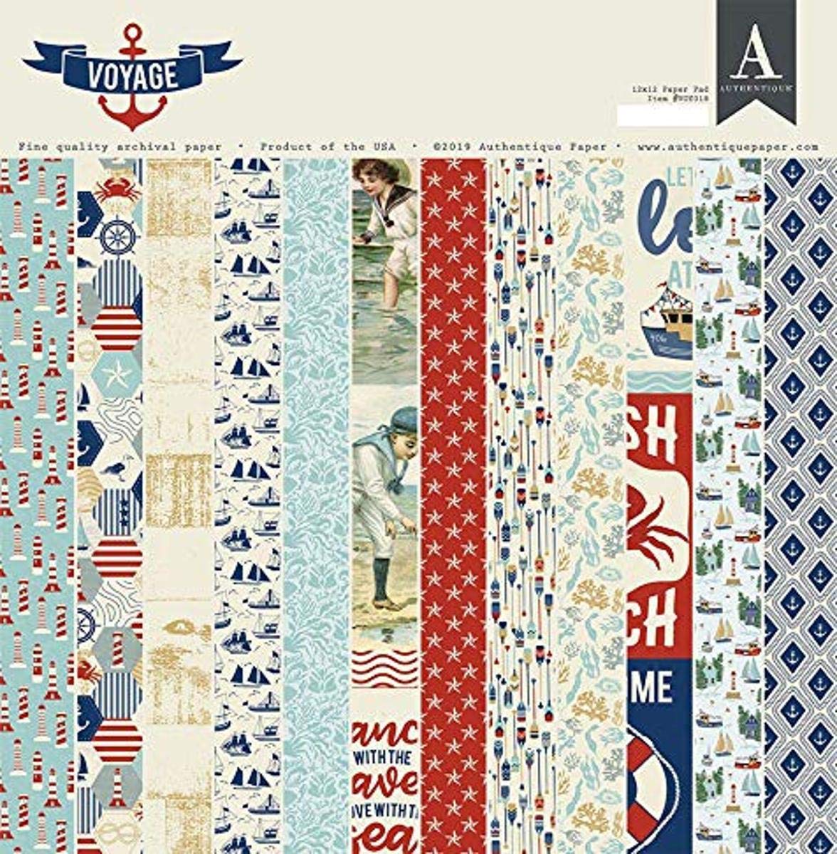 AUTHENTIQUE PAPER, LLCVoyage Paper PAD 12X12, One Size