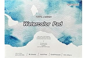 tumuarta Watercolor Pad: The Perfect Canvas for Your Artistic Endeavors