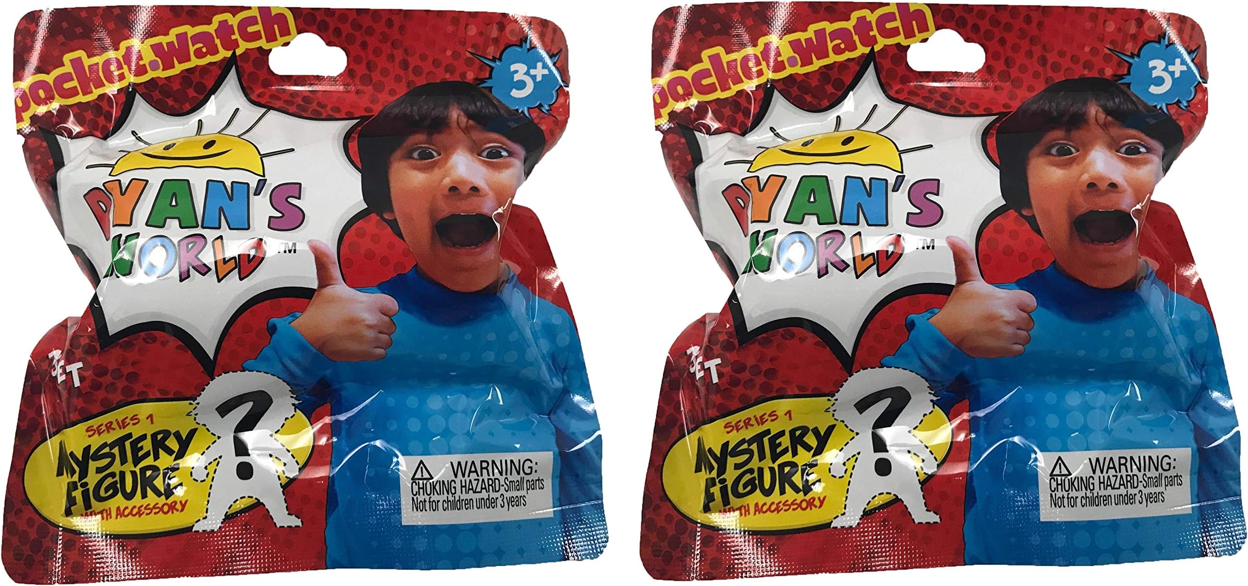 Ryan's World 2 Pack Figurine Surprise Pack