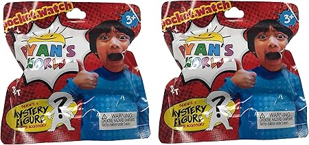 Amazon Ryan S World フィギュア サプライズパック 2個パック ライアンのおもちゃのレビューからランダムなキャラクターが2個付属 フィギュア ドール 通販