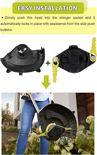 Miniatura 10 de 50 cuchillas de repuesto compatibles con cabezal de fresadora Ryobi de FourShow