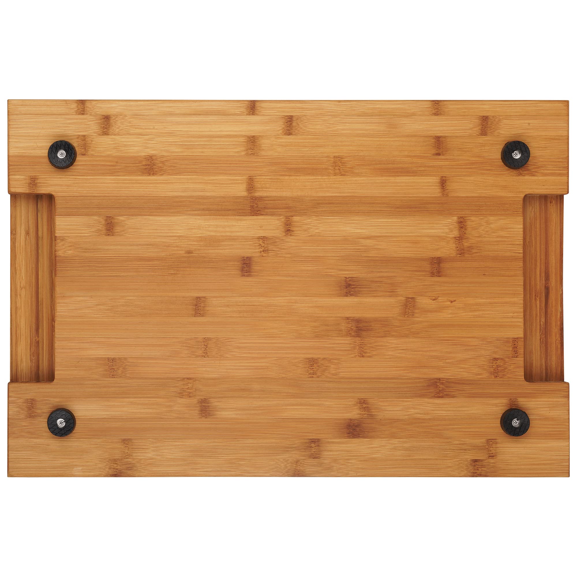 smokemax® Bambus Cutting Block Schneidebrett, Servierbrett (ca. 60 x 40 x 5 cm)