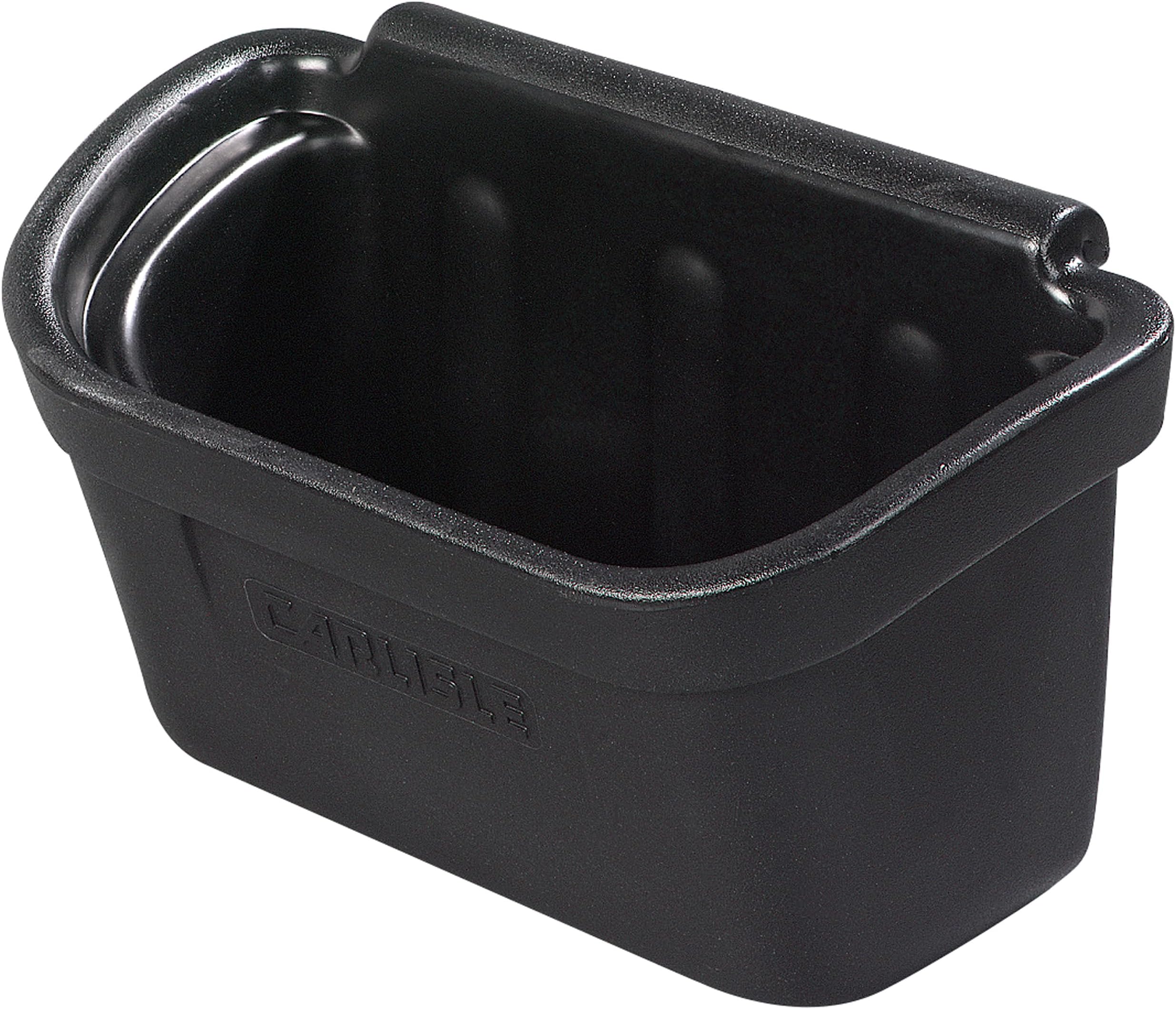 CC11SH03 Polycarbonate Silverware Bin for Bussing Cart, 11" Length x 18" Width x 11" Height, Black