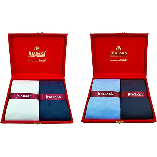 JHABAKS Cotton Blend Fabric Solid - 2.25mtr