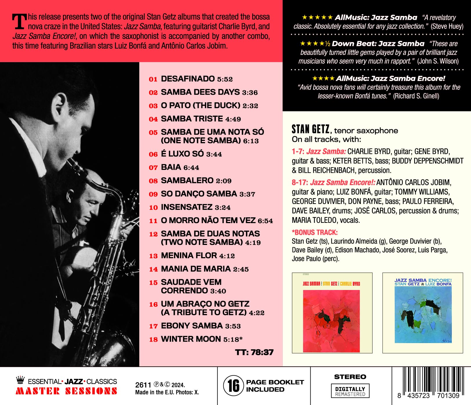 Jazz Samba + Jazz Samba Encore!
