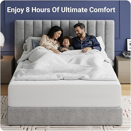 Miniatura 8 de Avenco Colchón tamaño King, colchón de espuma viscoelástica King de 12 pulgadas en una caja para un sueño cómodo y alivio del dolor, colchones King