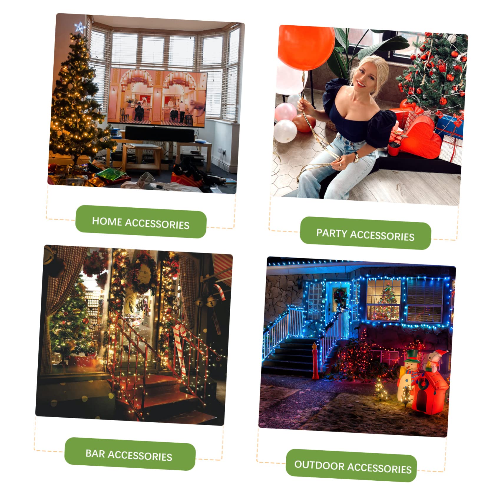 PRETYZOOM Set Di 3 Bacche Artificiali Con Glitter Per Lalbero Di Natale Bacche Finte Decorazioni Con Bacche Decorazioni Per La Casa E Il Giardino Natale Festivo