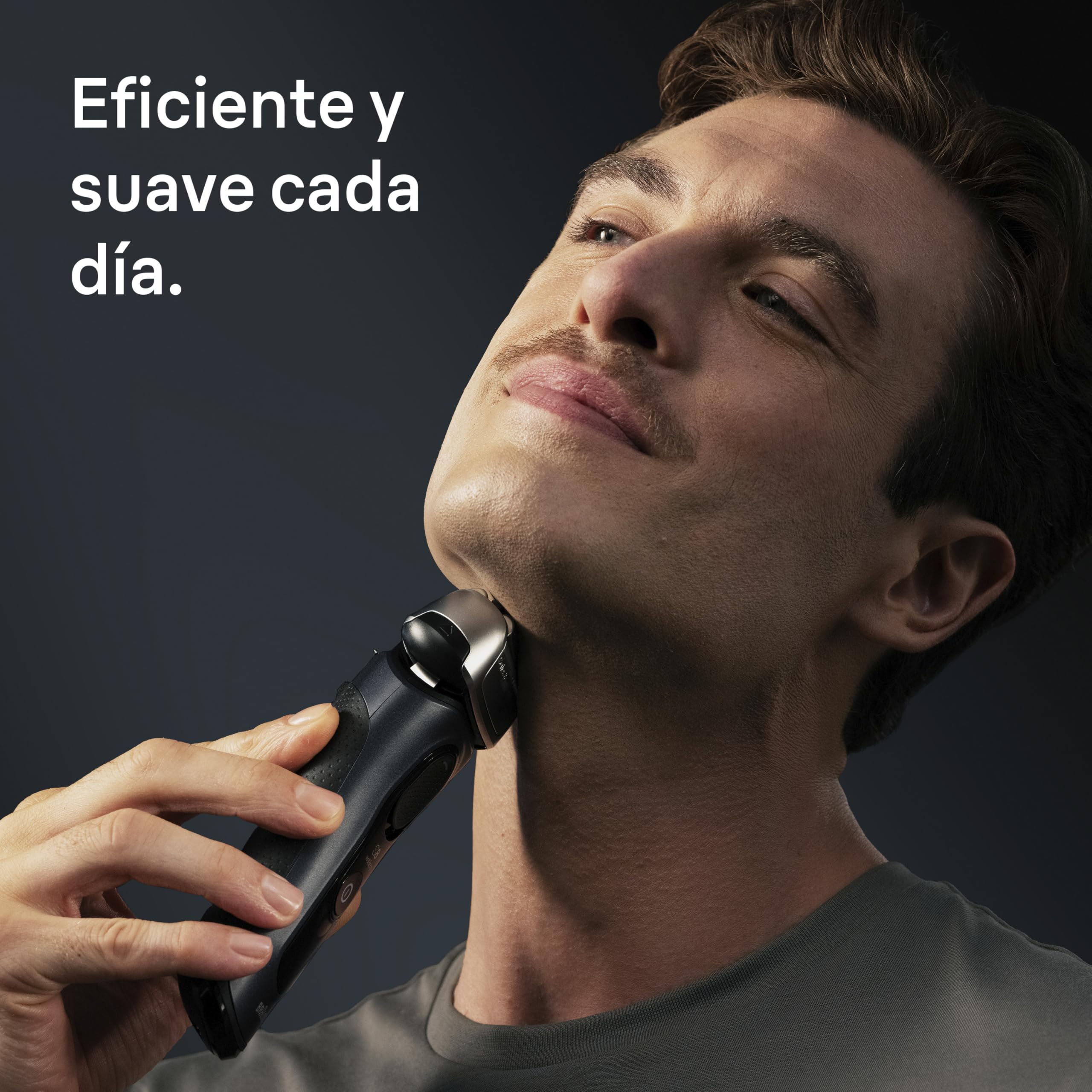 Braun Series 8 Afeitadora Eléctrica Hombre, 8663CC, Gris | Máquina de Afeitar Barba con Recortadora de Precisión Integrada, 60 Min de Uso, Centro de Limpieza, Estuche de Viaje