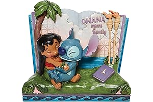 Jim Shore's Endearing Tale of Ohana with Lilo and Stitch Figurine