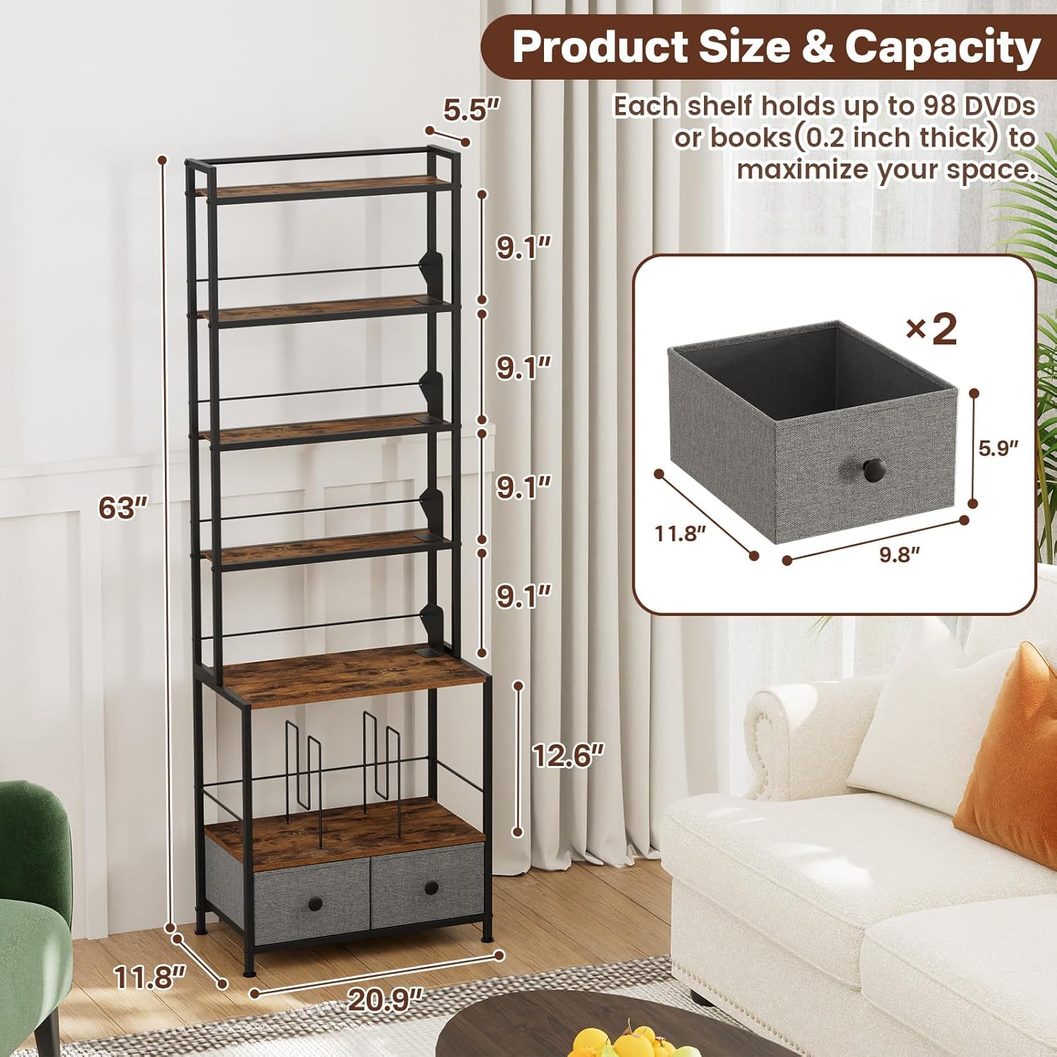 CD Storage Rack Bundle – Simple & Multi-Functional Organizer Set for CDs, DVDs, VCDs, Games, Albums – Space-Saving, Sturdy & Versatile Media Shelf Combination