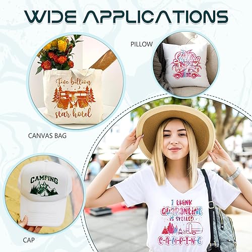 Miniatura 5 de Tintnut Vinilo de transferencia de calor de mármol, 12 hojas de 10 x 12 pulgadas, paquetes de acuarela con patrón dorado de vinilo para planchar