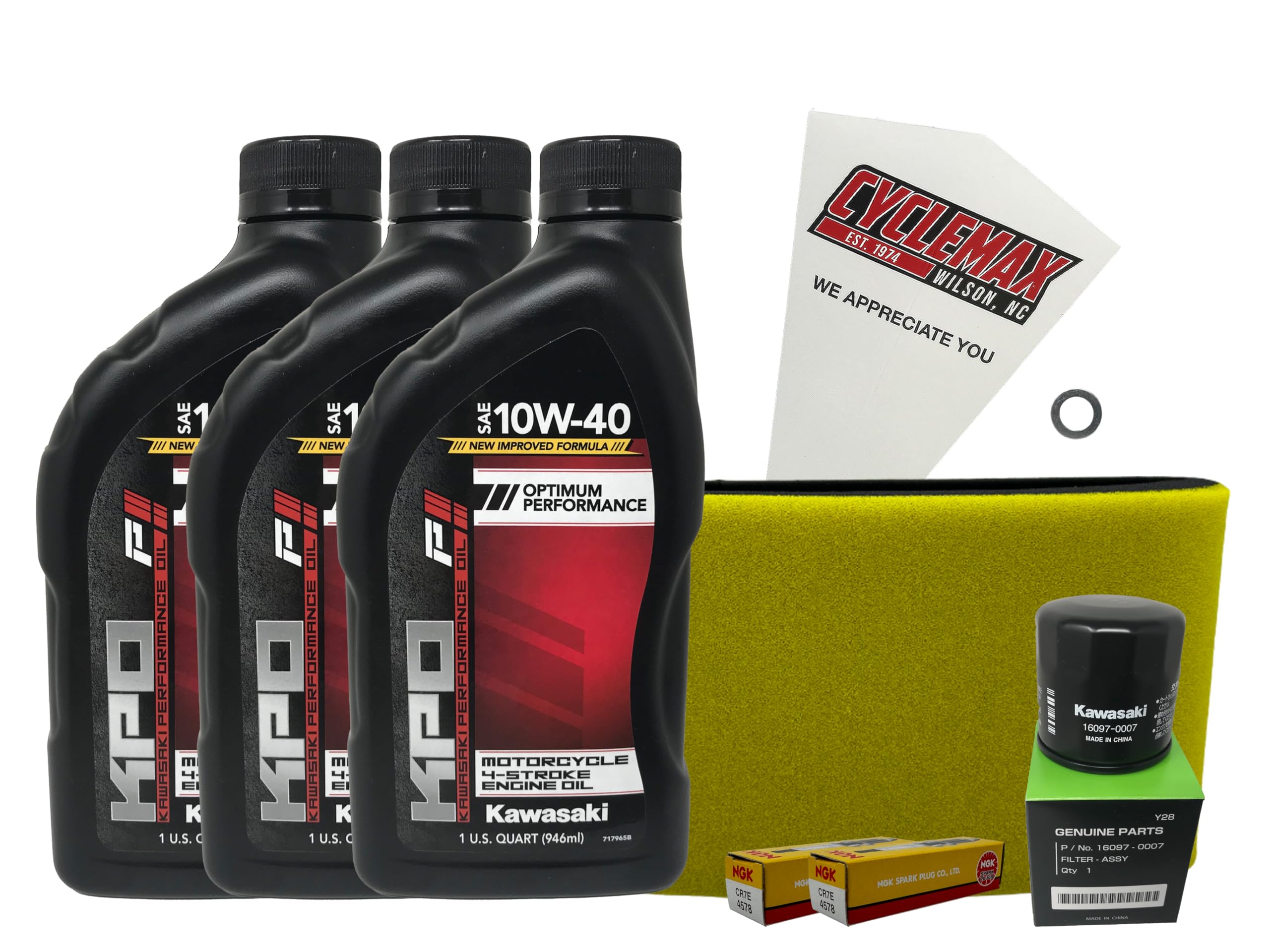 Amazon.com: CYCLEMAX Standard Tune Up Kit with Spark Plugs