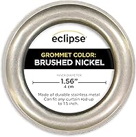 Vista 7 de Eclipse Dutchess Botanical - Cortinas 100% opacas con ojales, cortinas de ventana con aislamiento térmico para sala de estar, dormitorio o sala