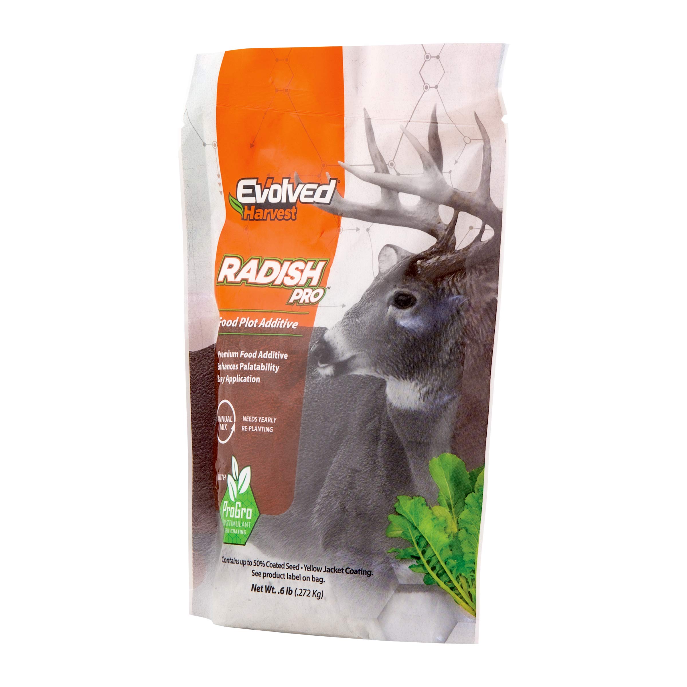 EvolvedHarvest Raddish Pro Plot Mixer 1 Lb Bag | Raddish Food Plot Additive For Extra Nutrition