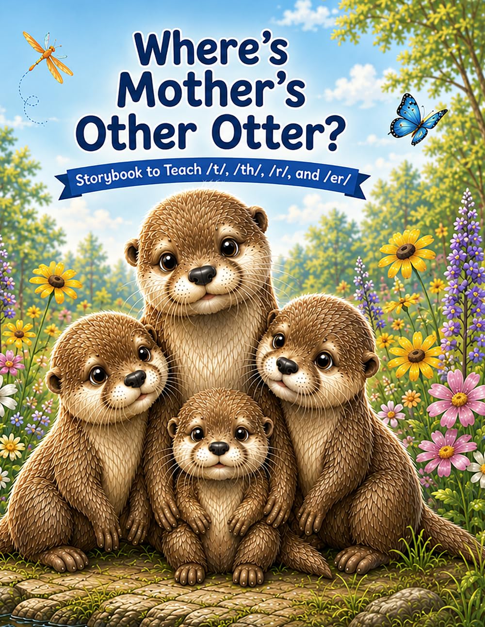 Where's Mother's Other Otter: Storybook to Teach /t/, /th/ /r/, /er/ (Read-the-Picture Stories for Articulation for younger children)