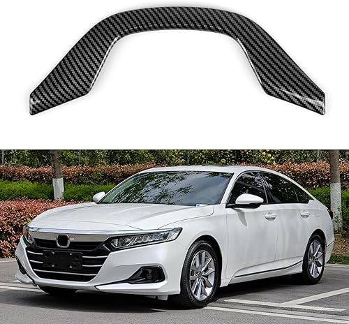 Accesorios de 10 generación para Honda Accord 2018 2019 2020 2021 2022 10 generación calcomanías de coche ABS fibra de carbono