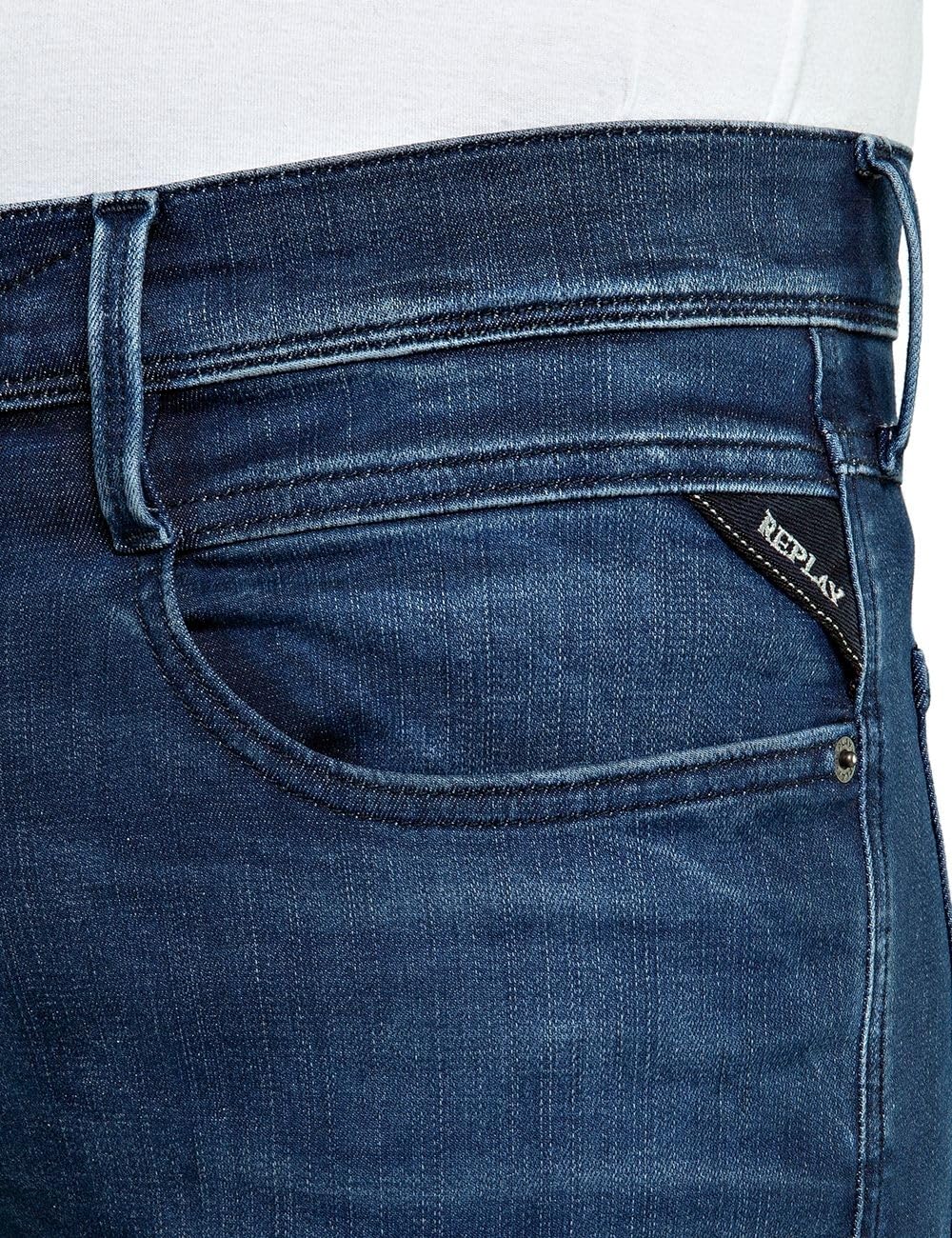 Replay Herren Jeans Anbass Hyperflex Colour Xlite