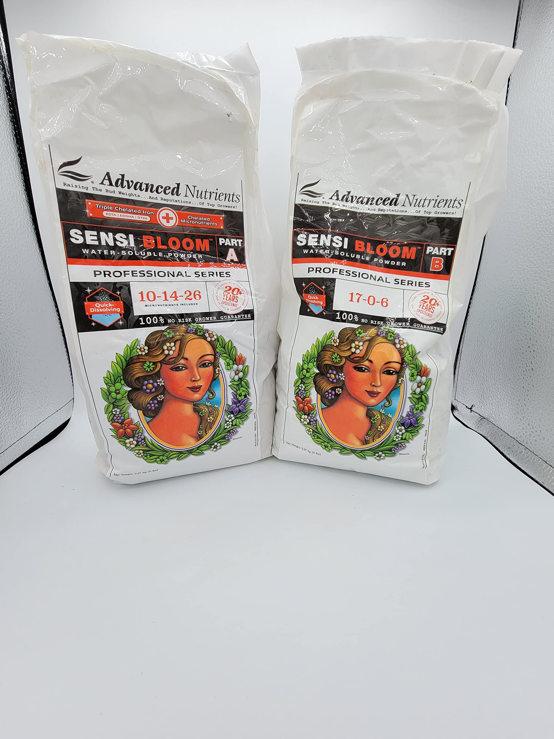 Advanced Nutrients Sensi Bloom Part A+B WSP Professional Series 5lbs Set