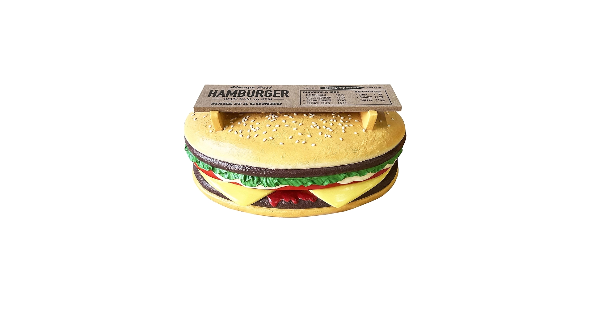 Amazon｜ハンバーガー シェルフ HUMBURGER SHELF 壁面 装飾 収納