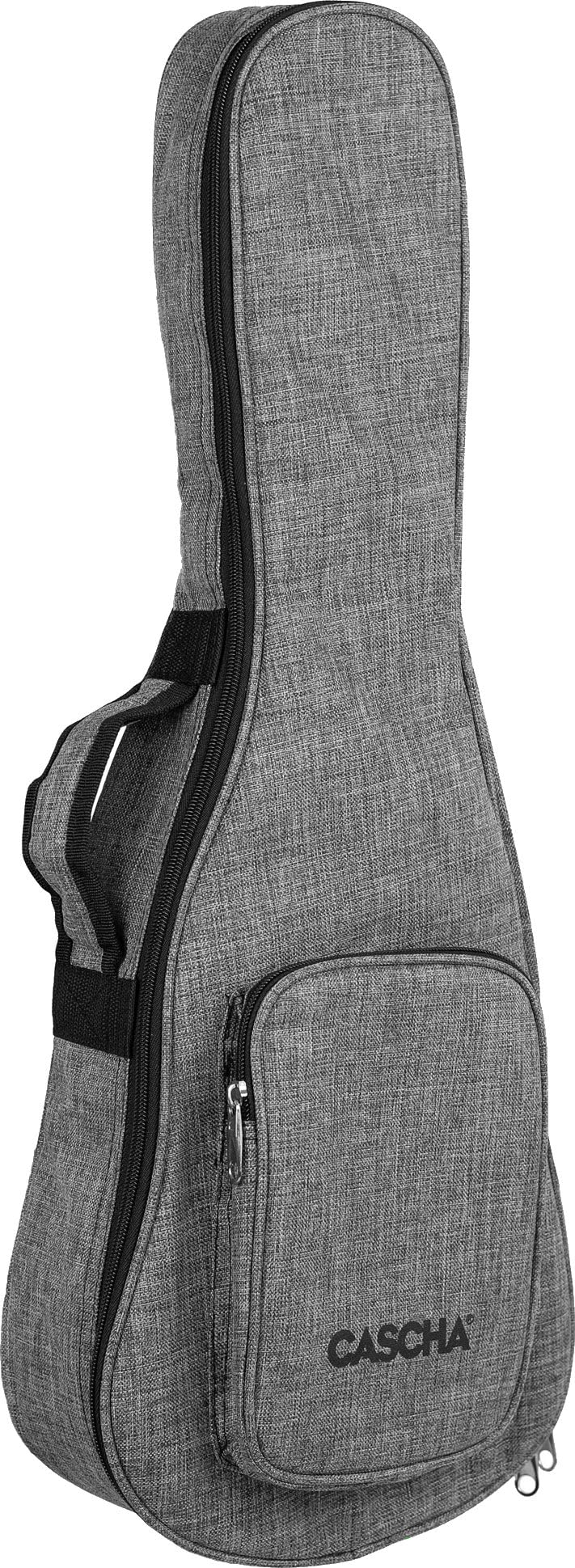CASCHA HH 2027 DE Premium Soprano Ukulele Bundle en caoba con cuerdas de AQUILA, bolsa acolchada, formación en ukelele en alemán (+DVD), afinador y 3 púas