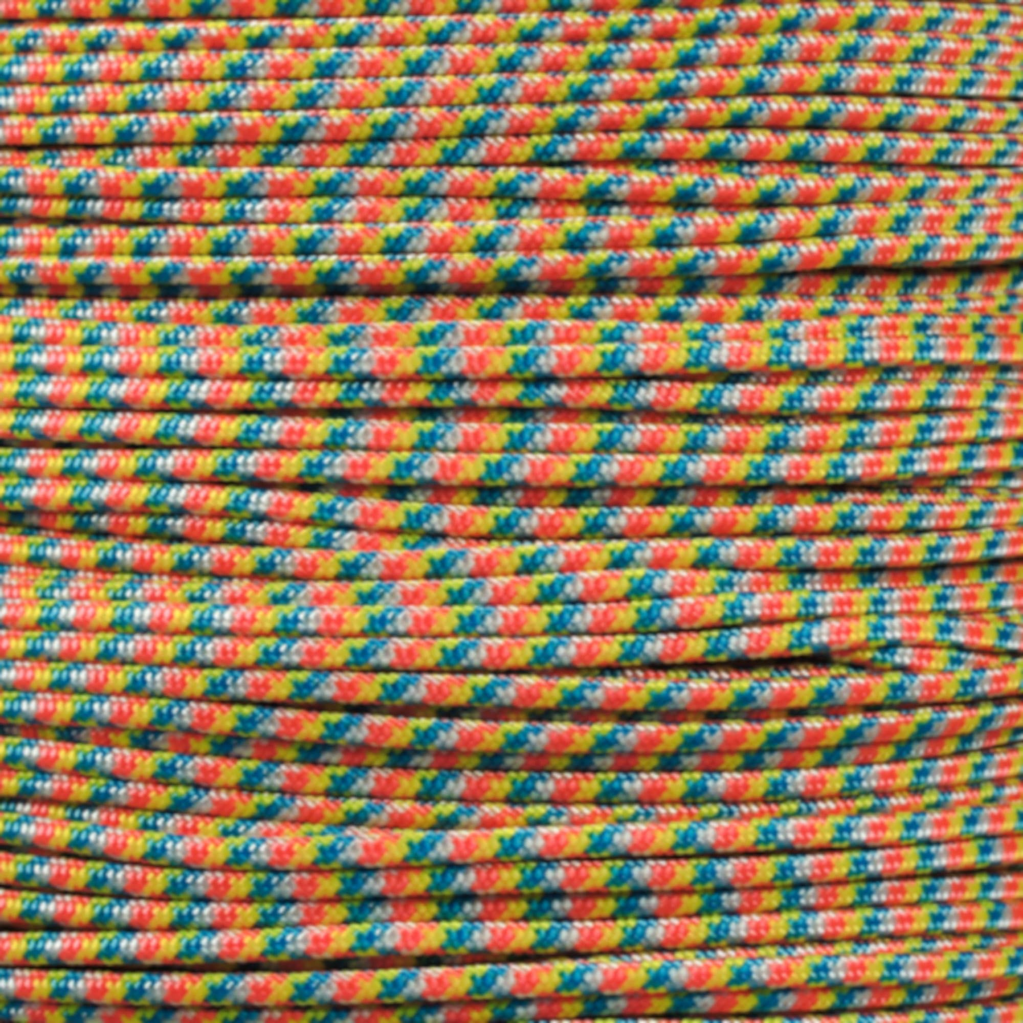 PARACORD PLANET 50 Feet Tactical 5-Strand Nylon Core 275-Lb Tensile Strength Paracord Rope 3/32" (2.38Mm Diameter) Confetti โ image 1
