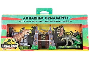 Penn-Plax Jurassic Park 3-Piece Aquarium Ornament