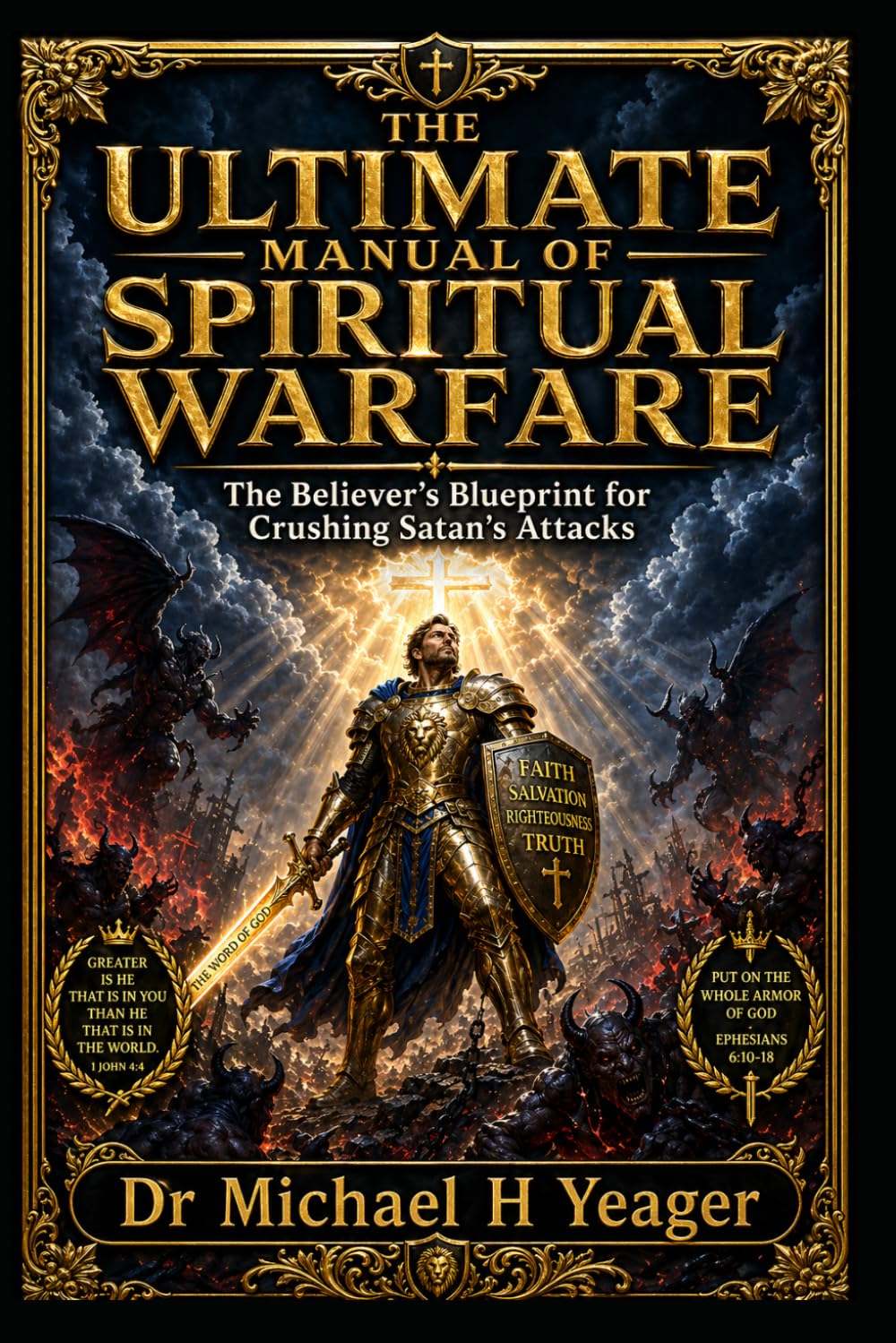 THE ULTIMATE MANUAL OF SPIRITUAL WARFARE: The Believer’s Blueprint for Crushing Satan’s Attacks
