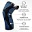 POWERLIX Knee Compression Sleeve - Best Knee Brace for Knee Pain for Men & Women - Knee Support for Running, Basketball, Volleyball, Weightlifting, Gym, Workout, Sports - (Light Blue XL)