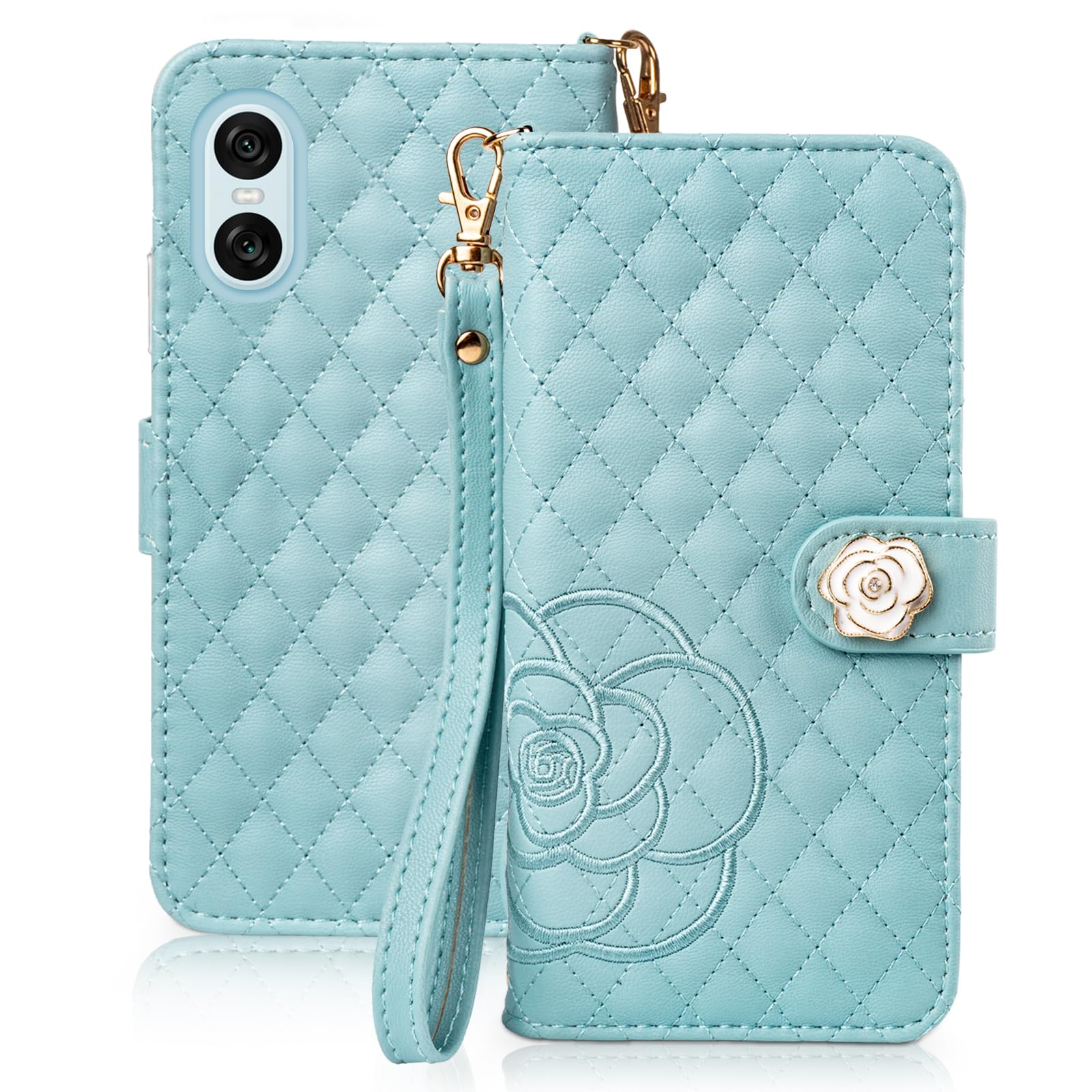 Amazon.co.jp: SZJAMIE Xperia 10 VI ケース 手帳型 SO-52E/SOG14/XQ