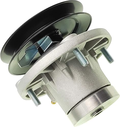 Miniatura 4 de q&p AM108925 Conjunto de husillo con soporte de polea Reemplazar John Deere AM108925 285-231 Oregon 82-332 AM12226