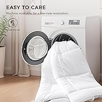 Vista 250 de Bedsure - Edredón de color liso