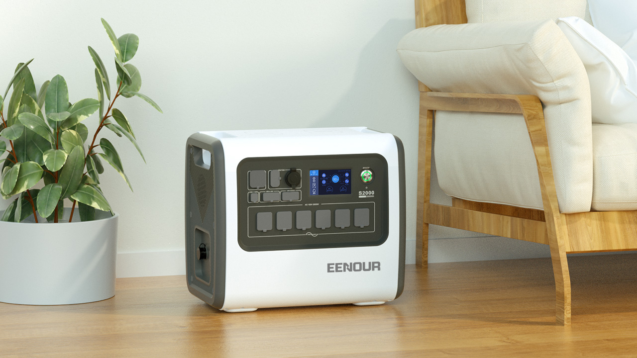 Amazon.co.jp: EENOUR ポータブル電源 S2000 大容量 2000Wh