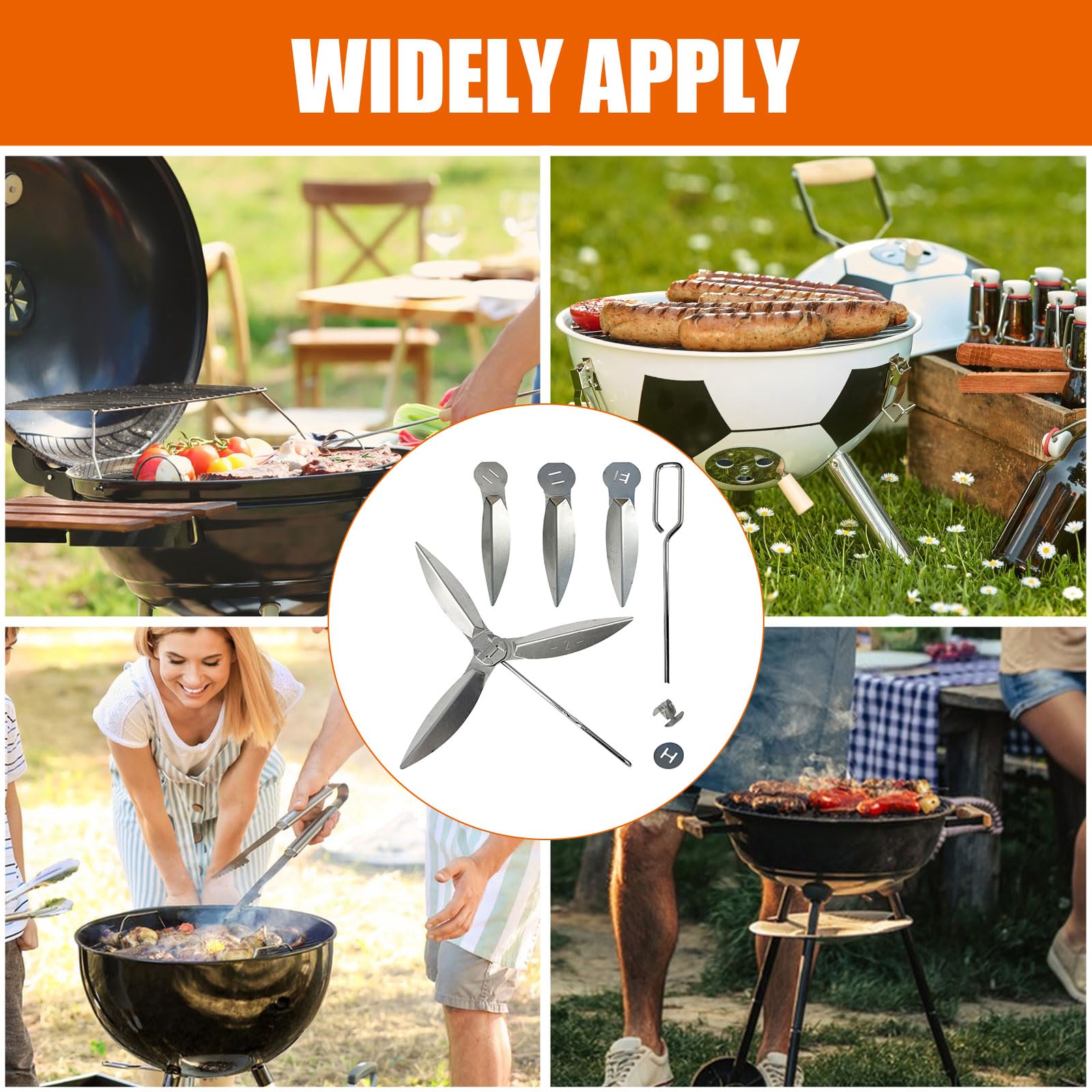 Kit De Nettoyage Weber Pour Barbecues à Charbon Émaillés - Accessoire