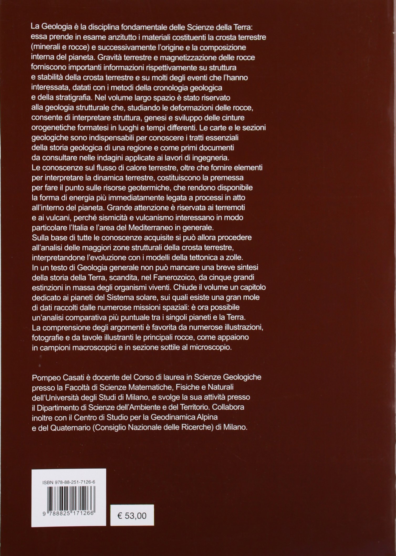 Scienze della terra. Elementi di geologia generale (Vol. 1)