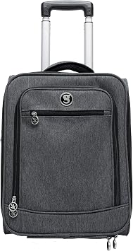 geckobrands Optivate X17 Luggage, Everyday Grey - Available in 3 Sizes Business - 17 Inch