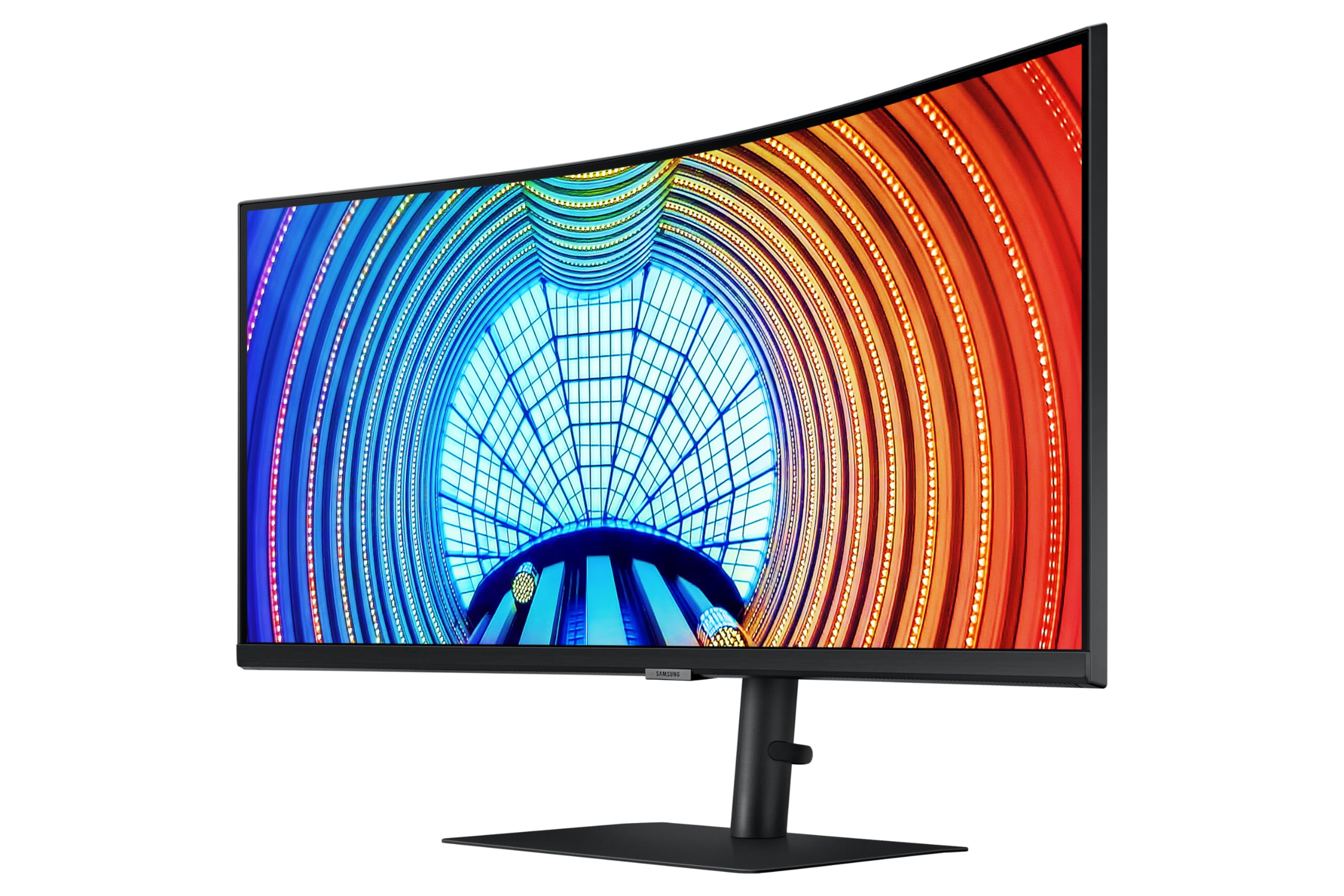 Samsung LS34C650TAU Monitor PC 86,4 cm [34] 3440 x 1440 Pixel UltraWide Quad HD LED Bianco (SAMSUNG 34IN S65TC UW QHD - THUNDERBOLT 4 VIEWFINITY MONITOR)