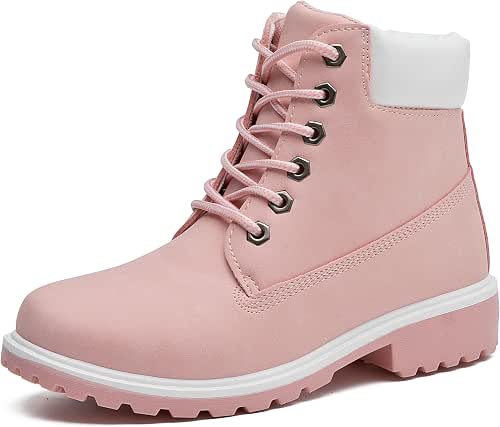 Women's Work Boots Hiking - Waterproof Outdoor Construction Motorcycle Combat